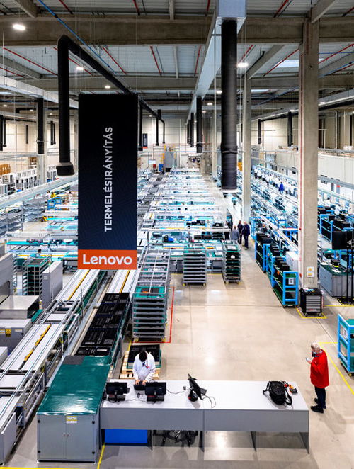 联想欧洲首个自有生产基地落成投产,日产 4000 台工作站